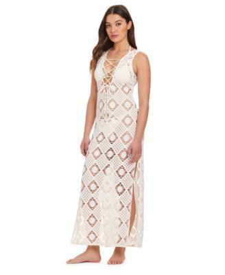 Women's Tie-Back Long Tank Pull-On Dress