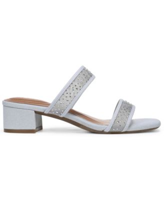 Women's Violettt Two Band Mesh Evening Slip-On Sandals