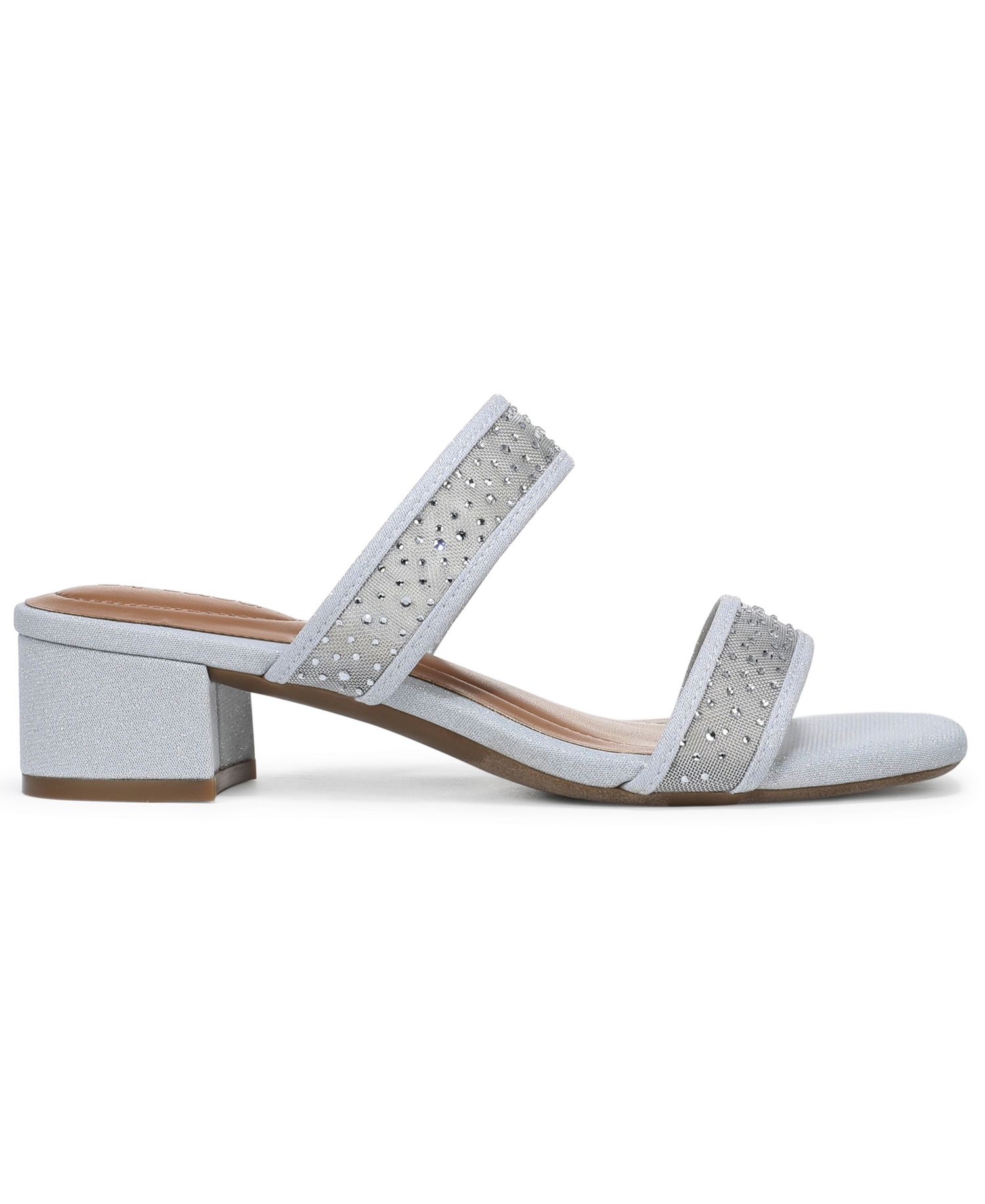 Women's Violettt Two Band Mesh Evening Slip-On Sandals