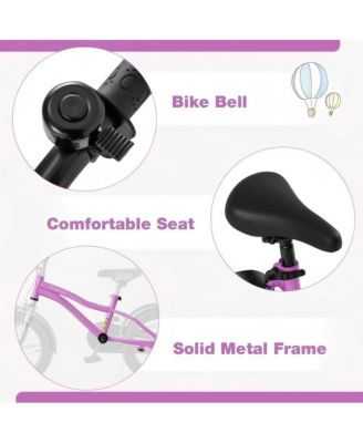 Kids Bike 14 Inch Children Training Bicycle with 2 Brake for 3-5 Years Old