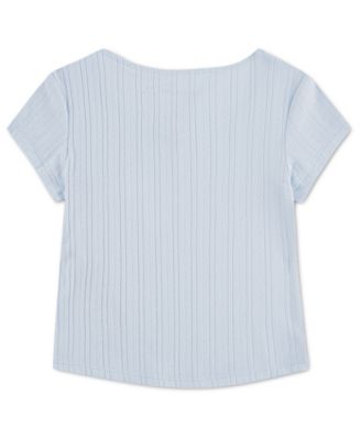 Toddler Girls' 2T-5T Scoop Neck T-Shirt