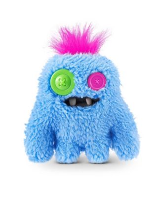 Zuru Baby Fug SasQuoosh Blue Funny Ugly Monster Plush Toy 3.5 Inch