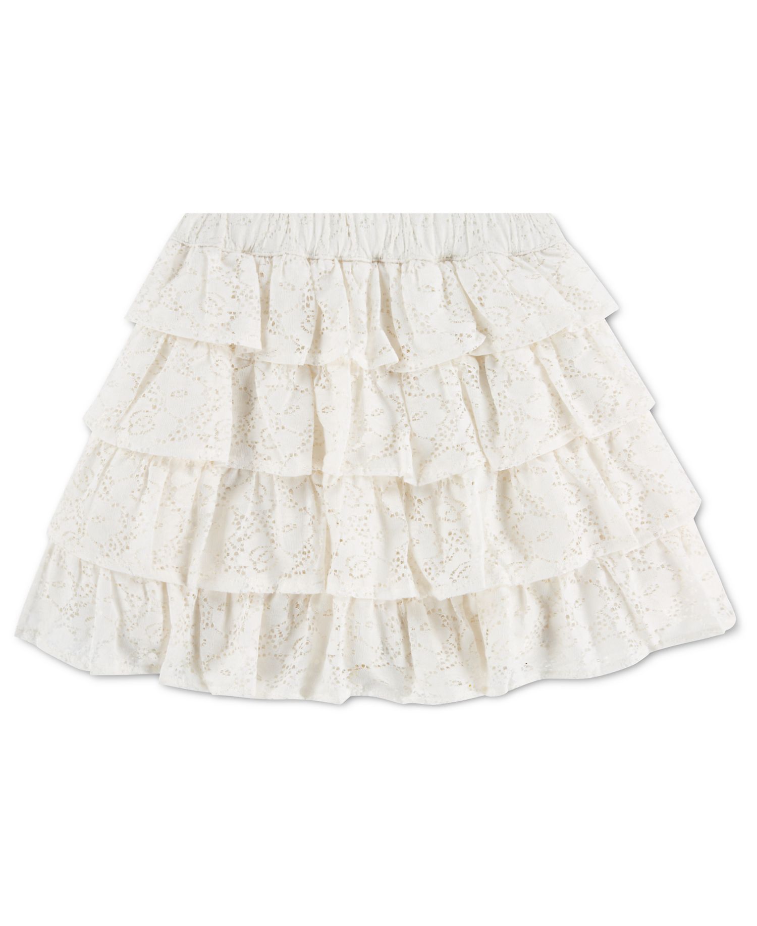 Toddler Girls' 2T-5T Tiered Lace Mini Skort