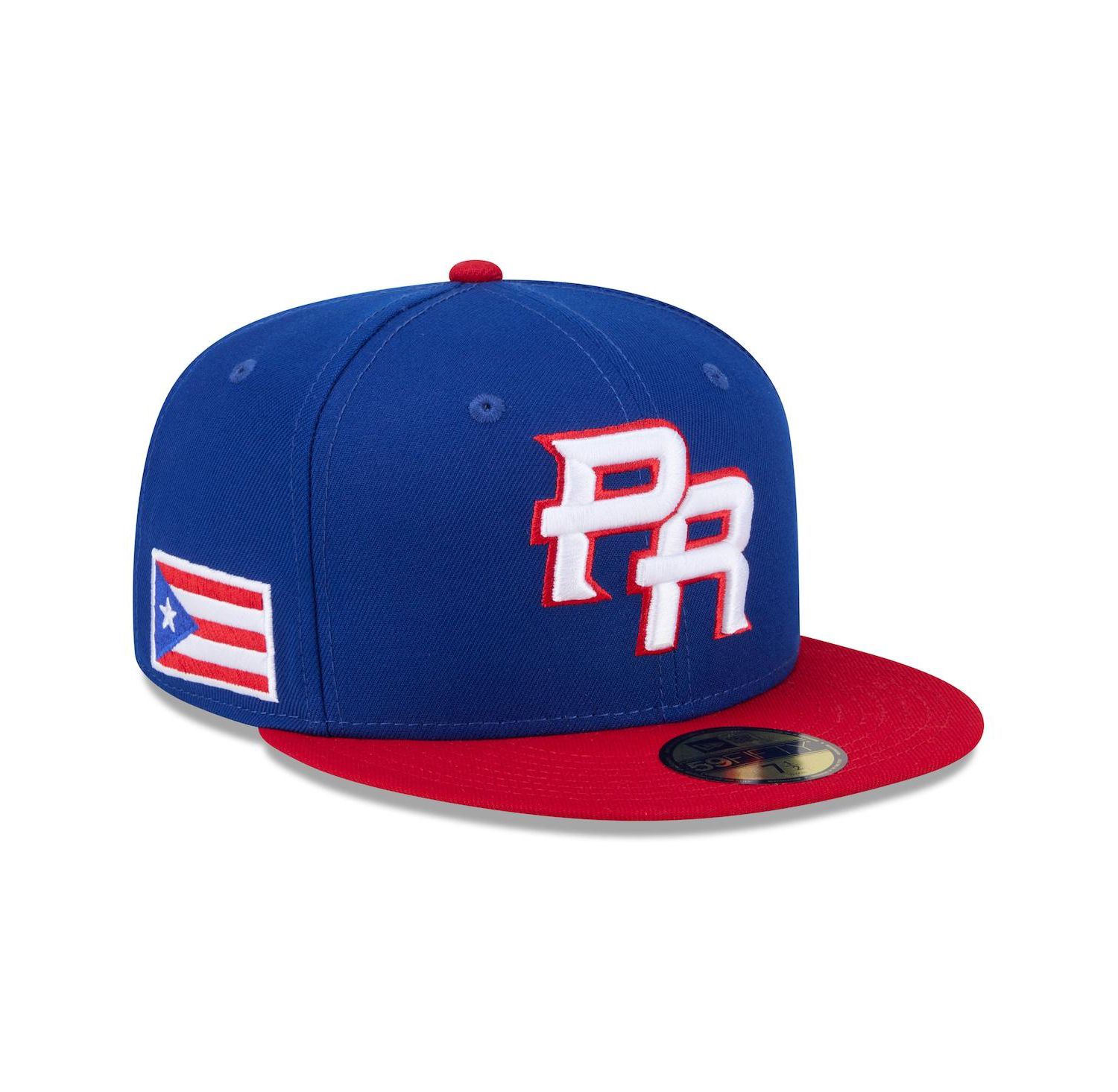 Men's Blue/Red Puerto Rico Baseball 2026 World Baseball Classic 59FIFTY Fitted Hat