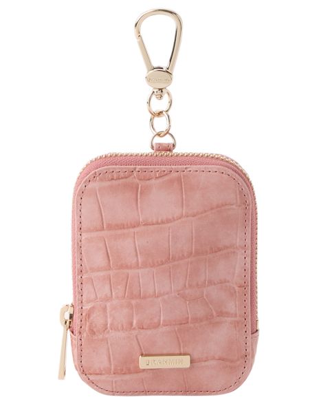 Brahmin Katelynn Mini Leather Zip Coin Purse