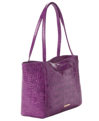 Mona Alba Large Leather Tote Bag