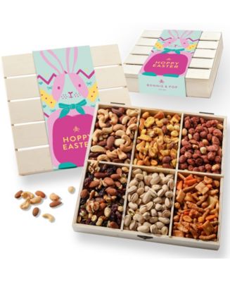 Bonnie & Pop Easter Nut Crate, 6 sections - Macy's