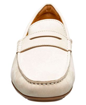 Motor Smooth Moc-Toe Penny Driver Slip-On Shoes