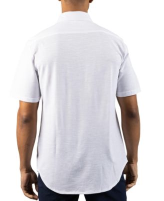 Men's Slub Pique Short Sleeve Shirt