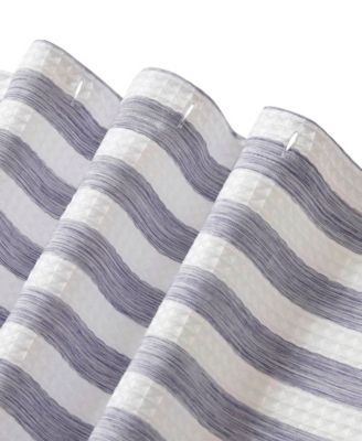 Ariana Ombre Waffle Shower Curtain, 72" x 72"