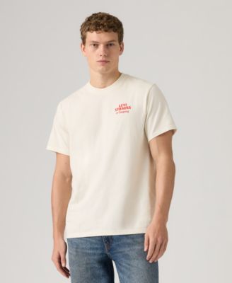 Premium Men's Relaxed-Fit Logo Graphic T-Shirt