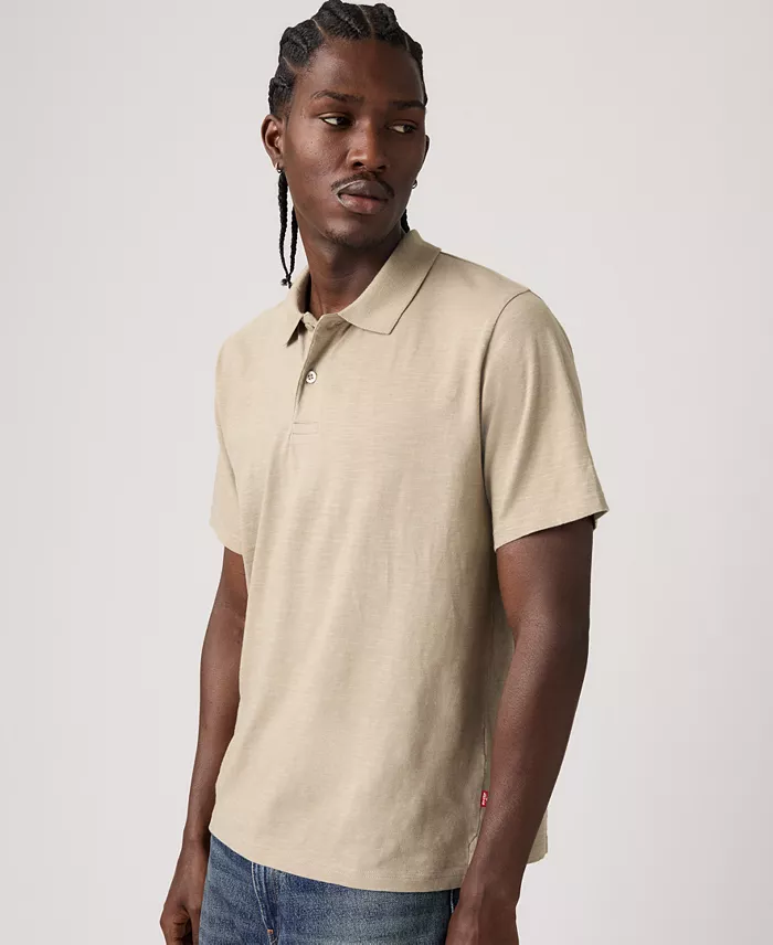 Men's Merritt Striped Collared Polo Shirt - thumbnail 10
