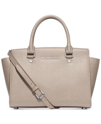 MICHAEL Michael Kors Selma Medium Satchel - Handbags & Accessories - Macy's