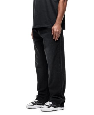 Men's Vintage Wash Baggy Denim Jeans