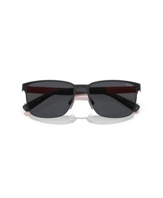 Men's Rectangle Sunglasses, PH3143