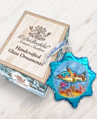 Turtle Mercury Holiday Ornament