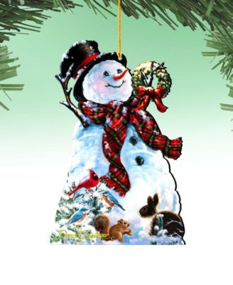 by Dona Gelsinger an Old-Fashioned Christmas Ornament Drop, Set of 2