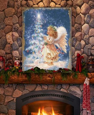 American Angel Handcrafted Wall Home Decor, 12" x 9"