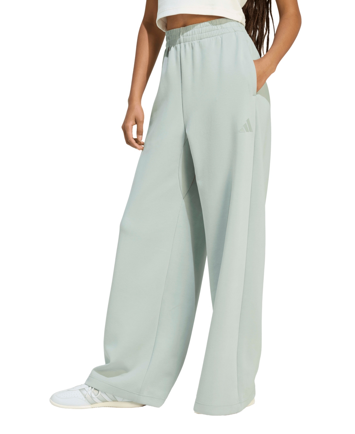 adidas Women's Straight Sportswear Pants - Wonder Sage