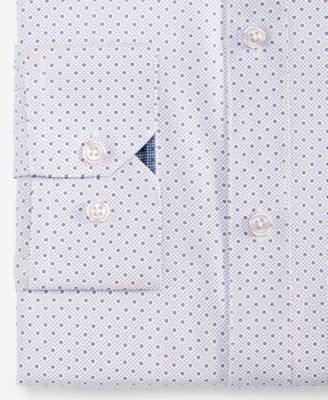 Men's Slim-Fit Performance Four-Way Stretch Dress Shirt