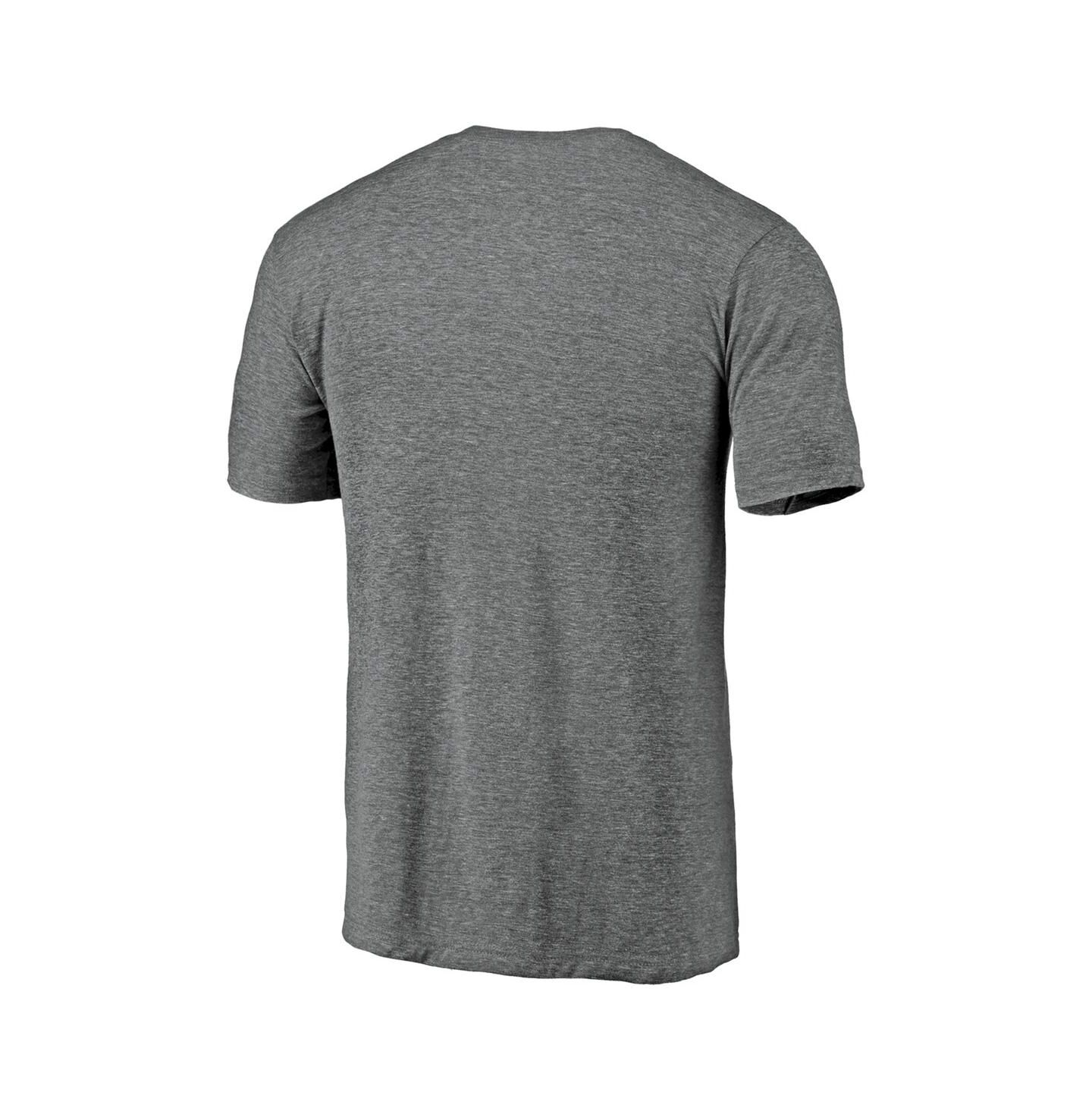 Мужская футболка Fanatics Heather Gray Hockey Canada Drop the Gloves Tri-Blend — фото 3