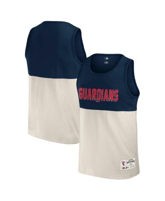 Darius Rucker Collection by Men's Navy Cleveland Guardians Color Block Tank Top