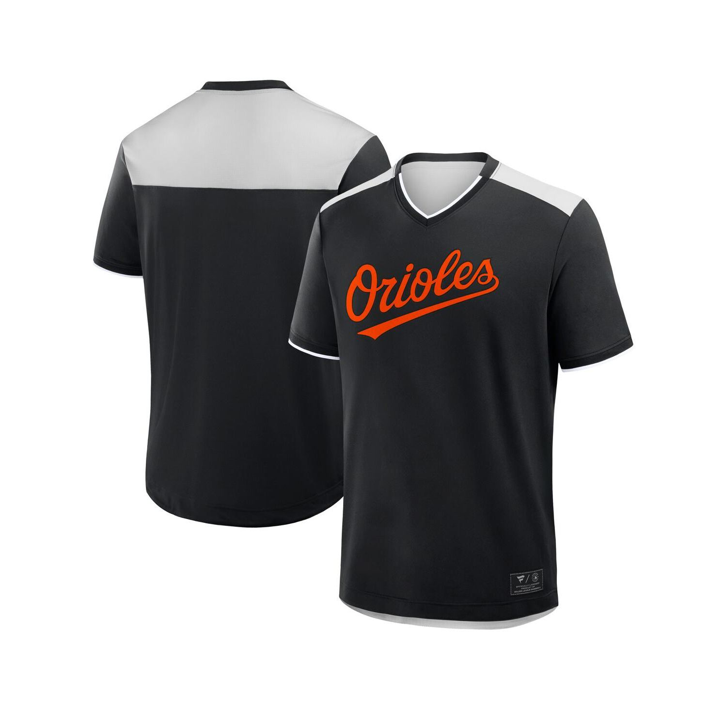 Men's Black Baltimore Orioles Walk Off V-Neck T-Shirt