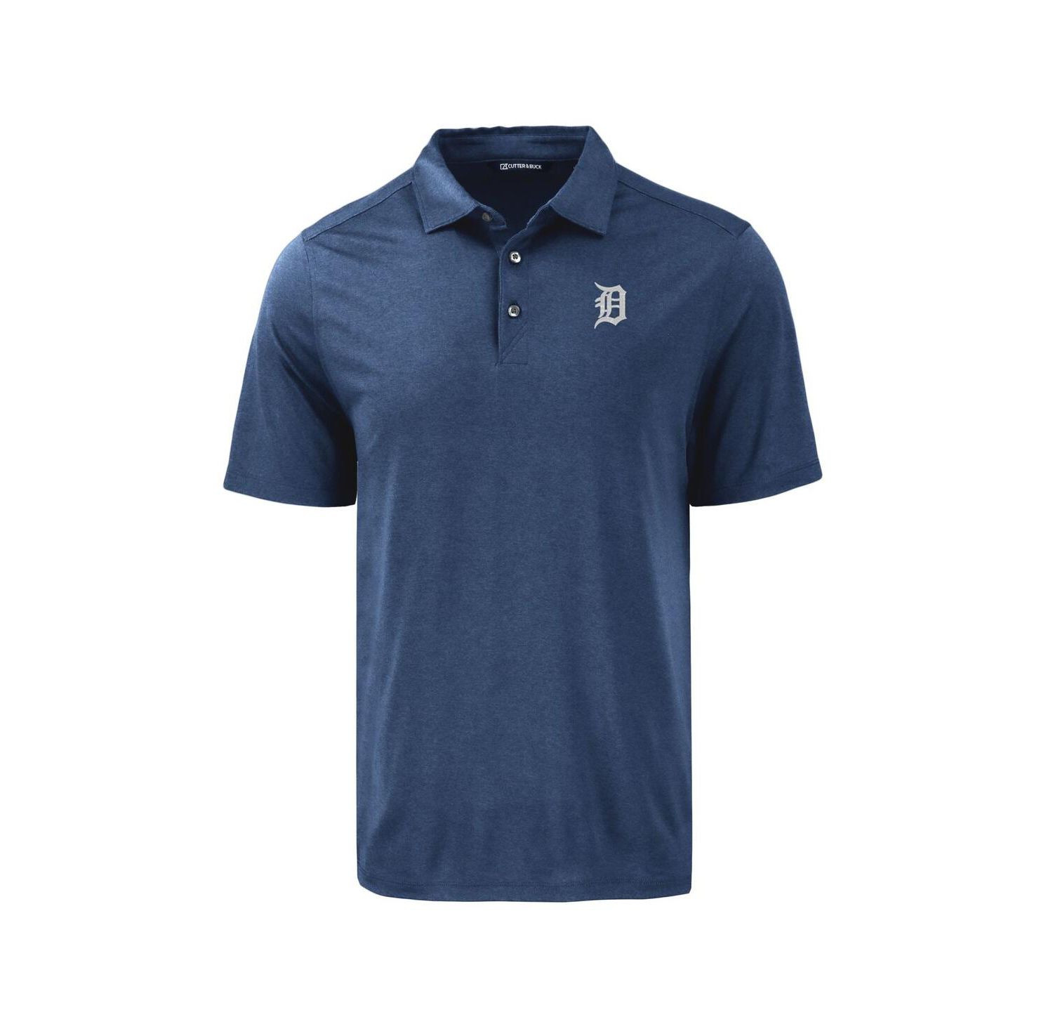 Men's Navy Detroit Tigers Coastline Epic Comfort Eco Polo Shirt