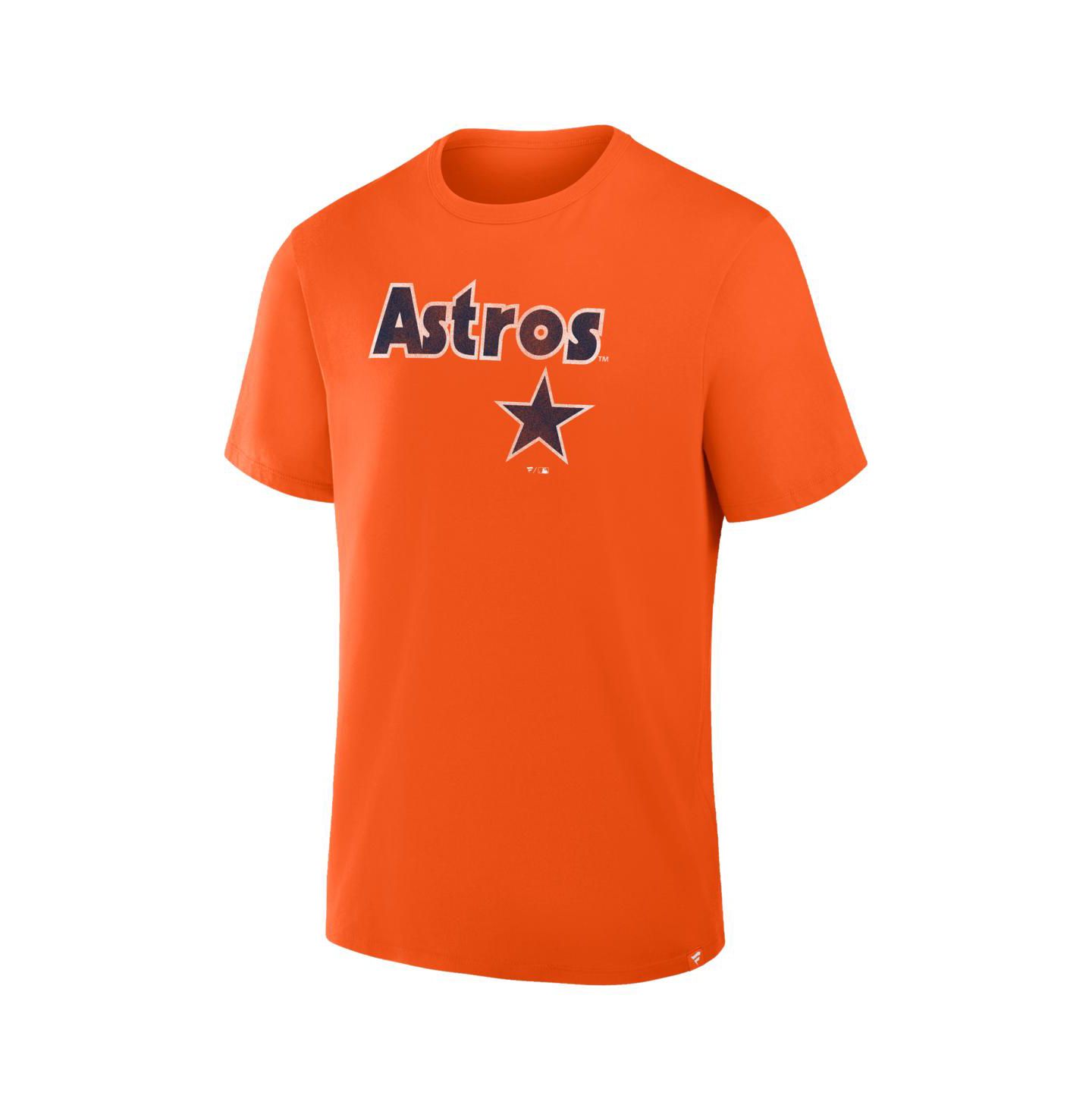 Мужская футболка Fanatics Orange Houston Astros Alternate Logo Legacy — фото 2
