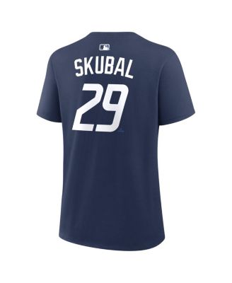 Women's Tarik Skubal Navy Detroit Tigers City Connect Name & Number T-Shirt