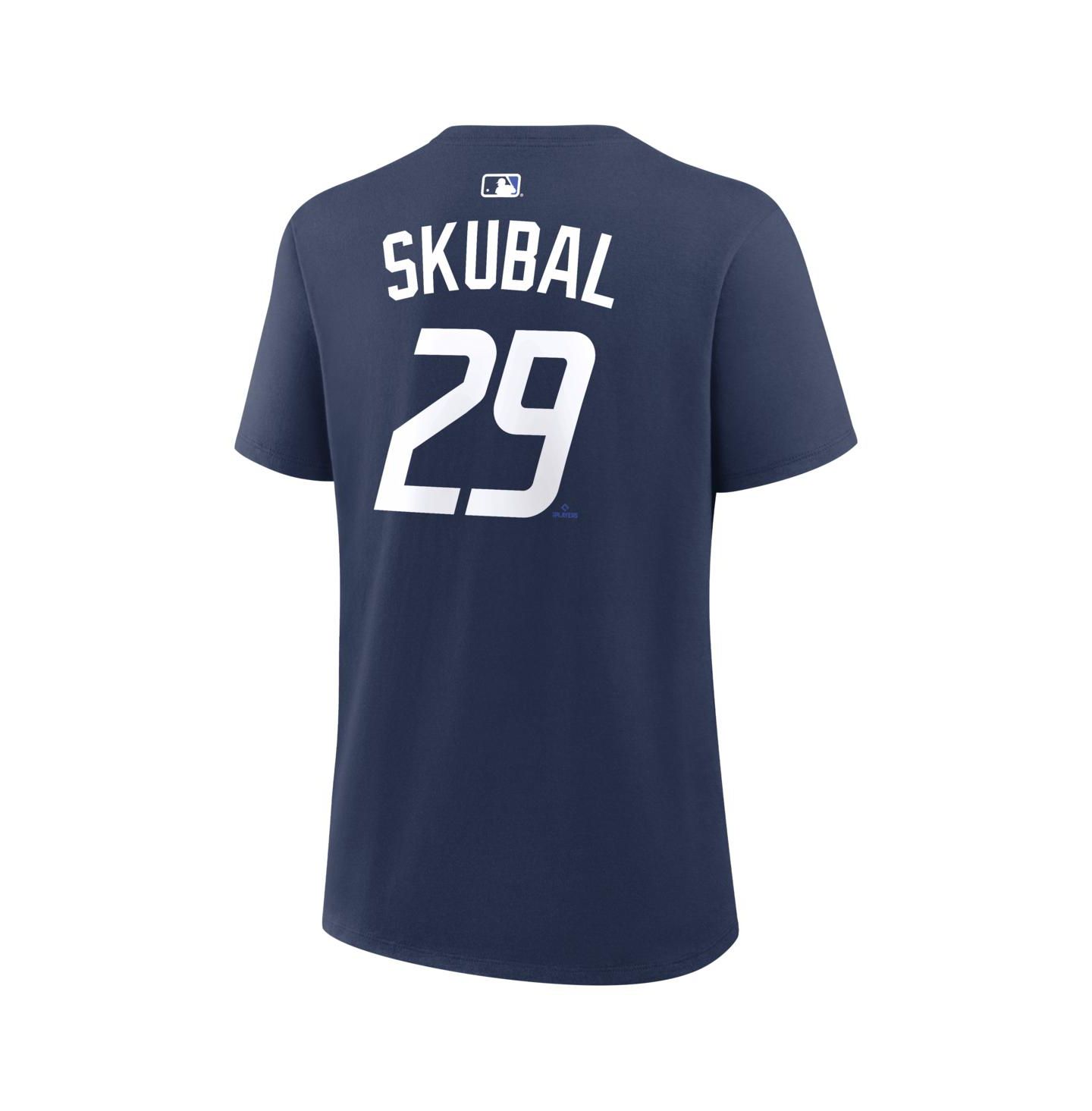 Женская футболка Nike Tarik Skubal Navy Detroit Tigers City Connect Name & Number — фото 3