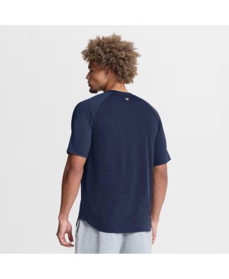 Men's Navy Houston Astros Authentic Collection Batting Practice Pre-Game Raglan Dri-FIT T-Shirt