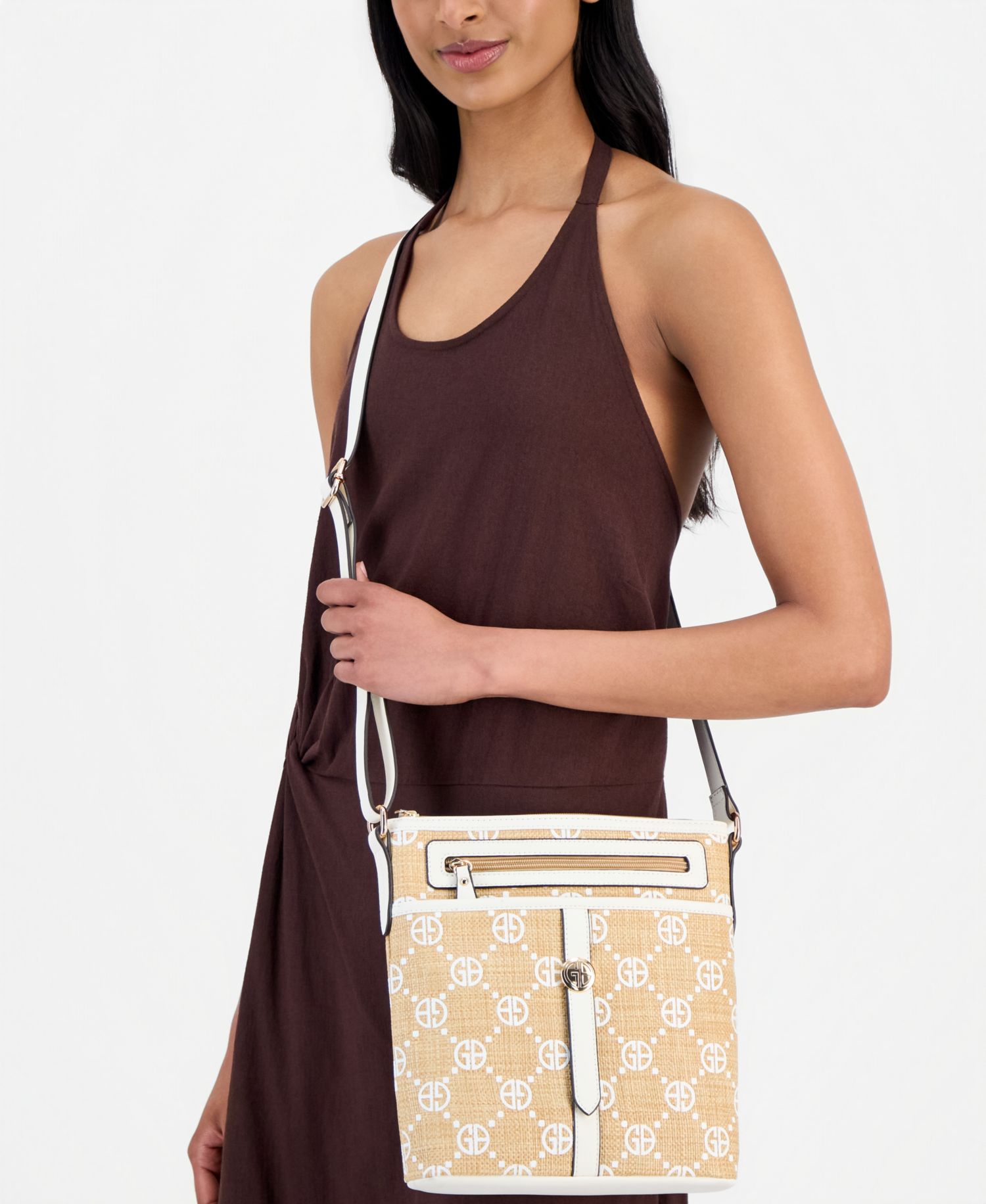 Colorblock Pebble Crossbody