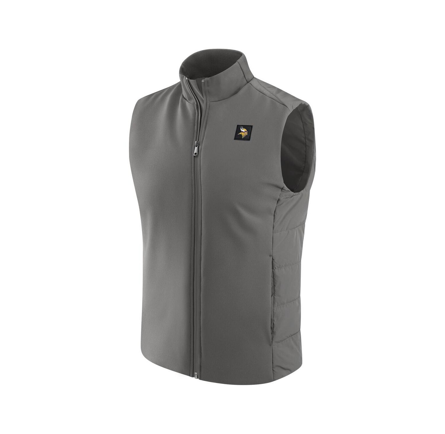 Men's Graphite Minnesota Vikings Front Office Full-Zip Vest