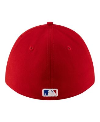 Men's Red Texas Rangers Player Replica 39THIRTY M-Crown Flex Hat