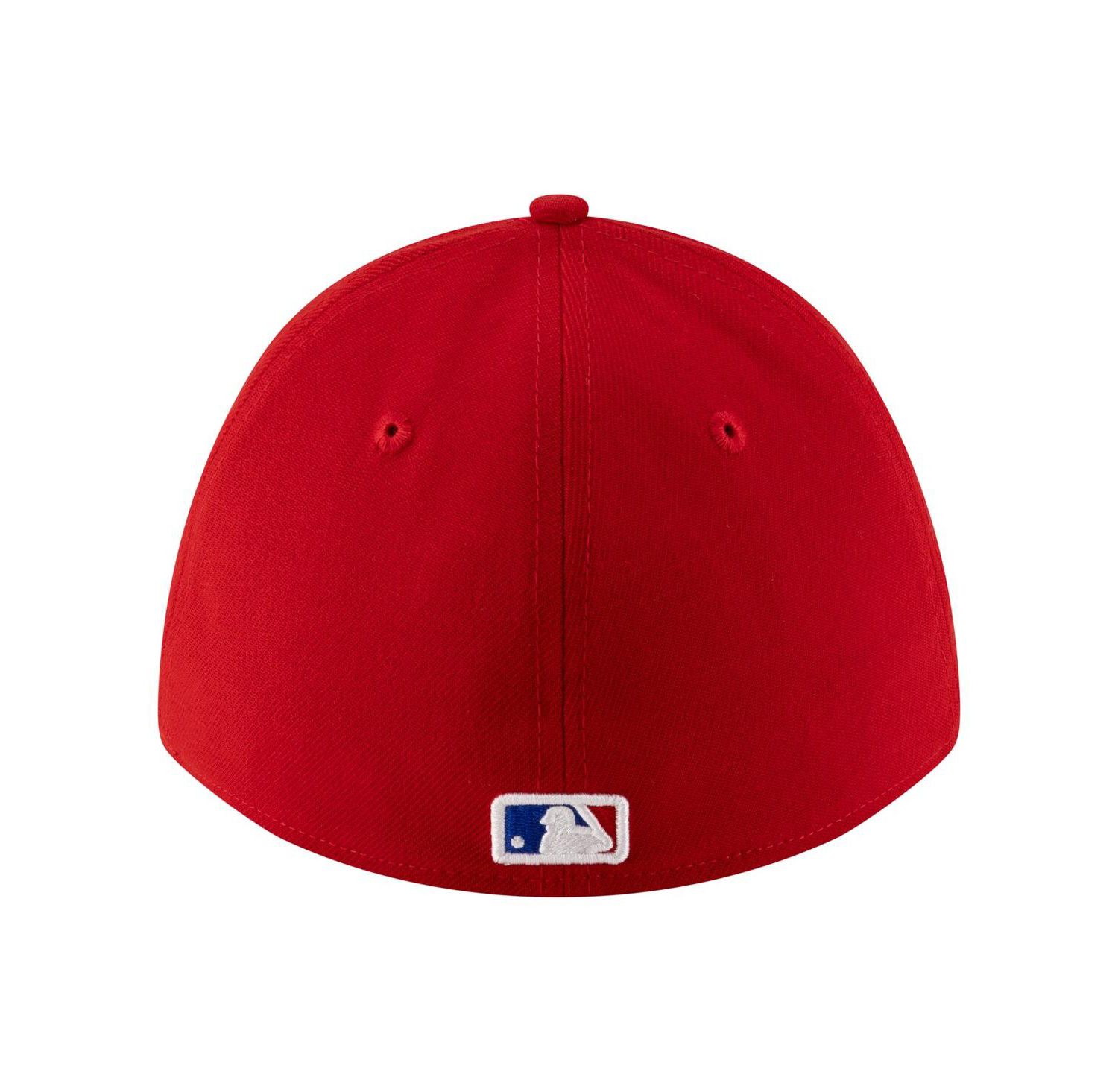 Men's Red Texas Rangers Player Replica 39THIRTY M-Crown Flex Hat