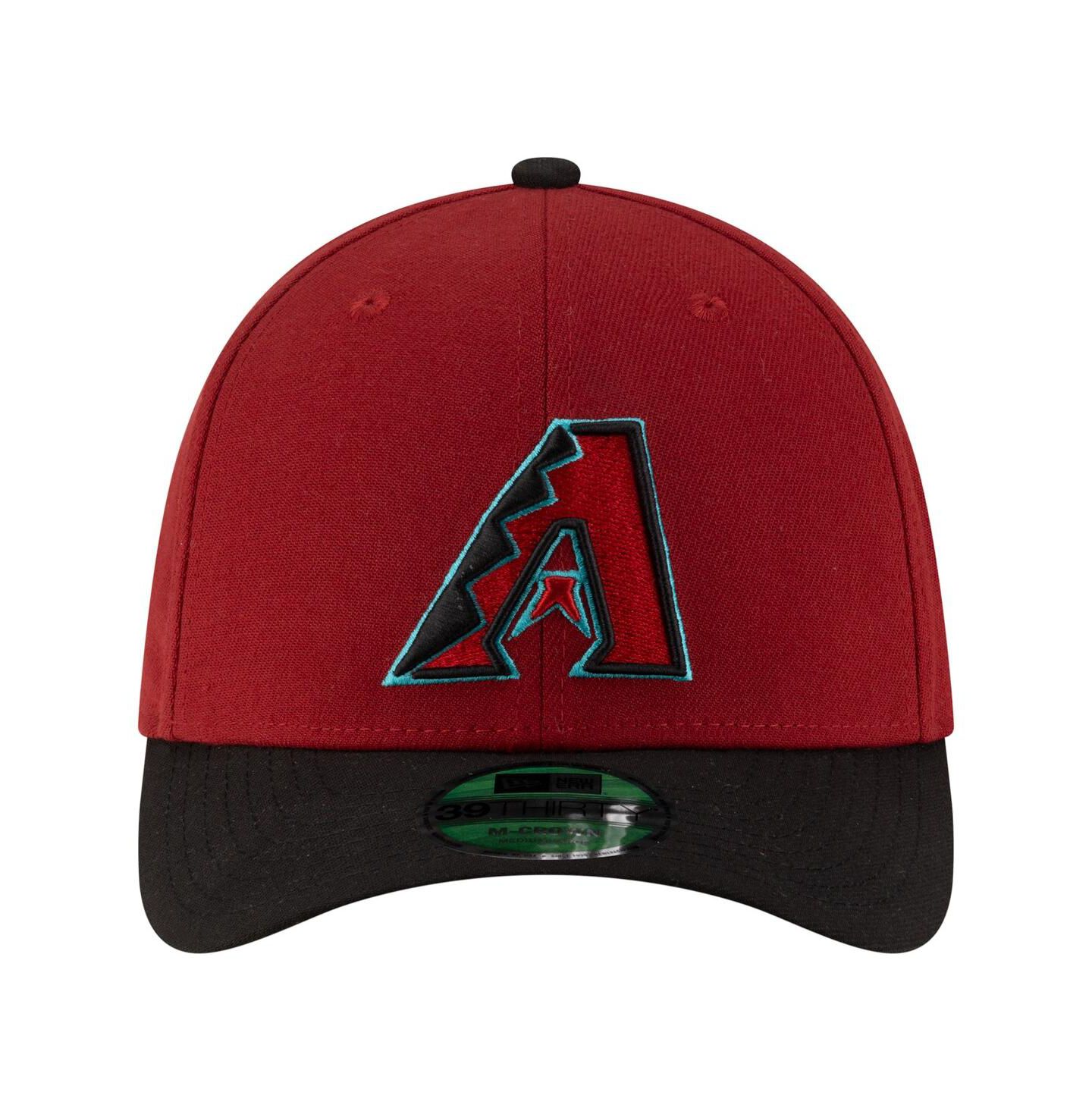 Мужская кепка New Era Red Arizona Diamondbacks Player Replica 39THIRTY M-Crown Flex Hat — фото 2