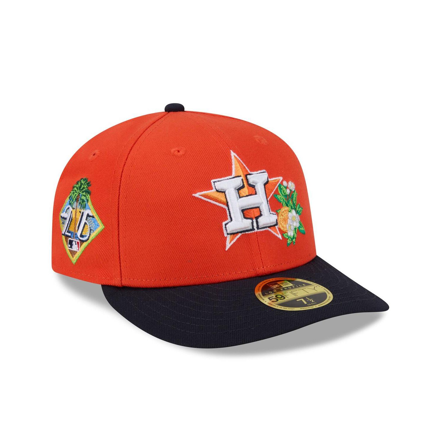 Men's Orange/Navy Houston Astros 2026 Spring Training Low Profile 59FIFTY Fitted Hat