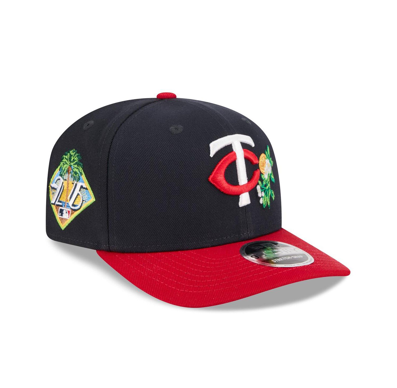 Men's Navy/Red Minnesota Twins 2026 Spring Training 9SEVENTY Adjustable Hat