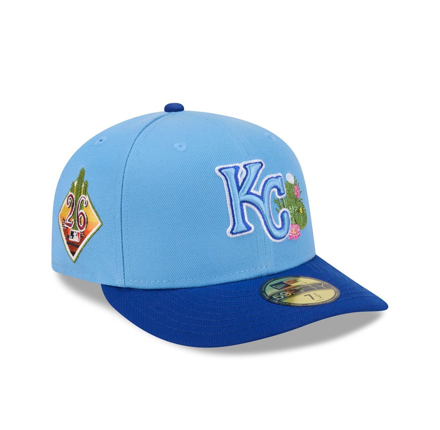 Men's Light Blue/Royal Kansas City Royals 2026 Spring Training 59FIFTY Fitted Hat