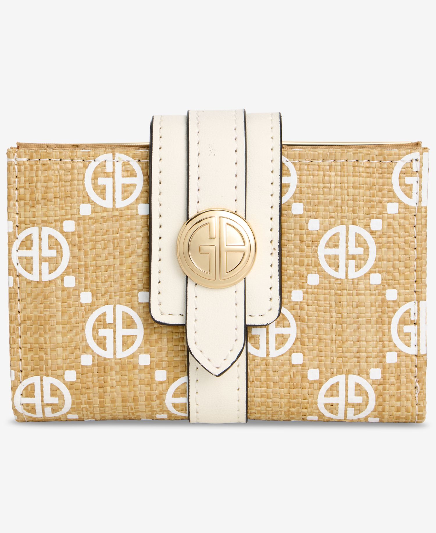 Monogram Straw Frame Indexer