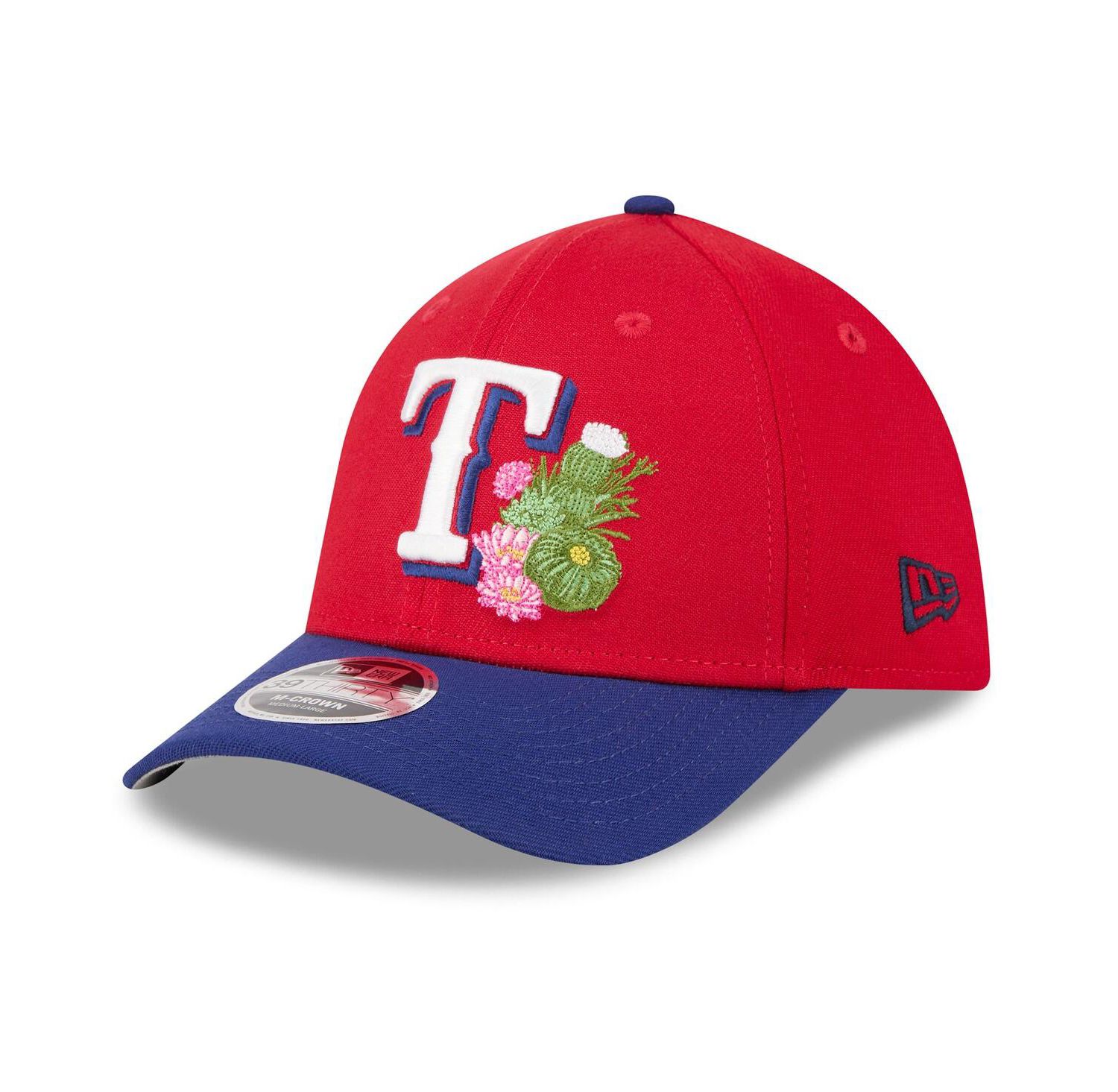 Men's Red/Royal Texas Rangers 2026 Spring Training M-Crown 39THIRTY Flex Hat