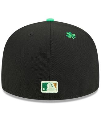 Men's Black Atlanta Braves 2026 St. Patrick's Day 59FIFTY Fitted Hat