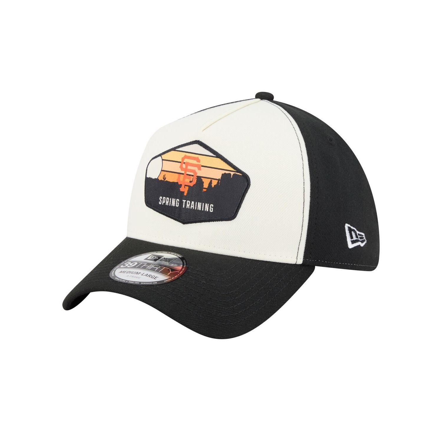 Men's Stone San Francisco Giants 2026 Spring Training Fan Pack Gradient 39THIRTY Flex Hat
