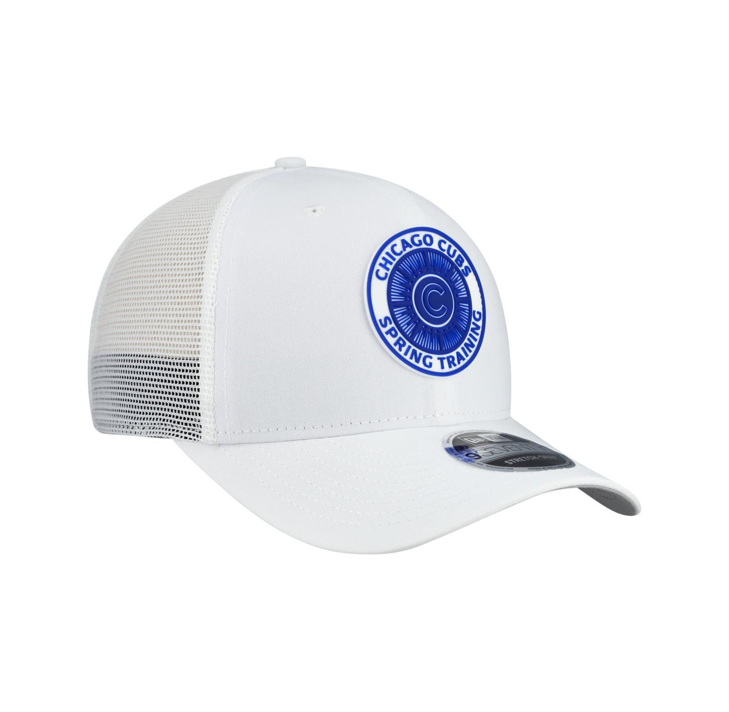 Men's White Chicago Cubs 2026 Spring Training Fan Pack 9SEVENTY Adjustable Trucker Hat