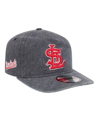 Men's Heather Gray St. Louis Cardinals Throwback Denim Classic 19TWENTY Adjustable Hat