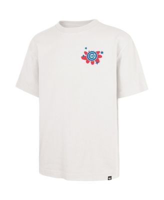 Men's Cream Chicago Cubs Flora Foundation T-Shirt