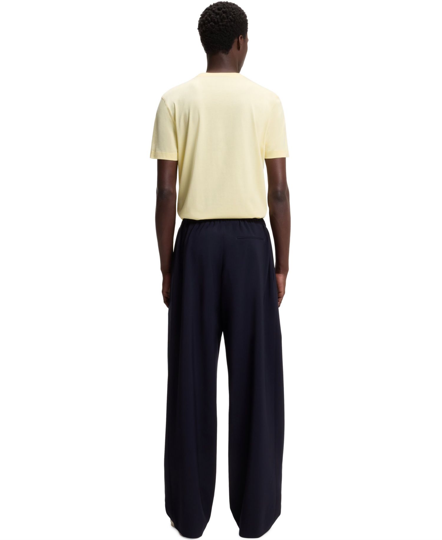BECKHAM x BOSS Men's Cotton Silk T-Shirt