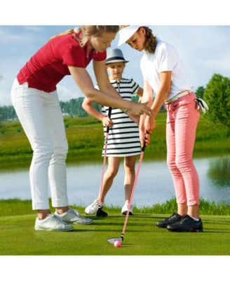 38 Inch 165CC Junior 3 Fairway Wood Golf Club with Fiberglass Shaft for Kids Ages 11-14