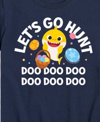 Boys' Toddler 2T-5T Baby Shark Lets Go Hunt Short-Sleeve Graphic T-Shirt